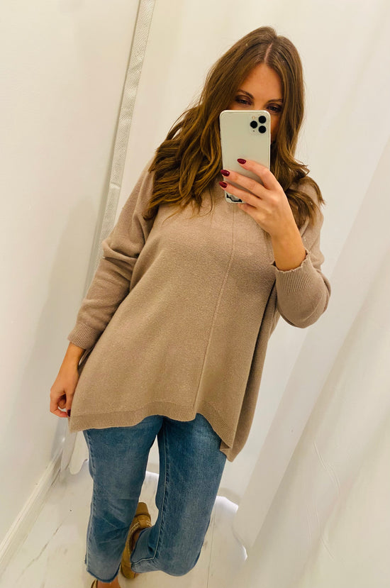 Farah Jumper In Taupe