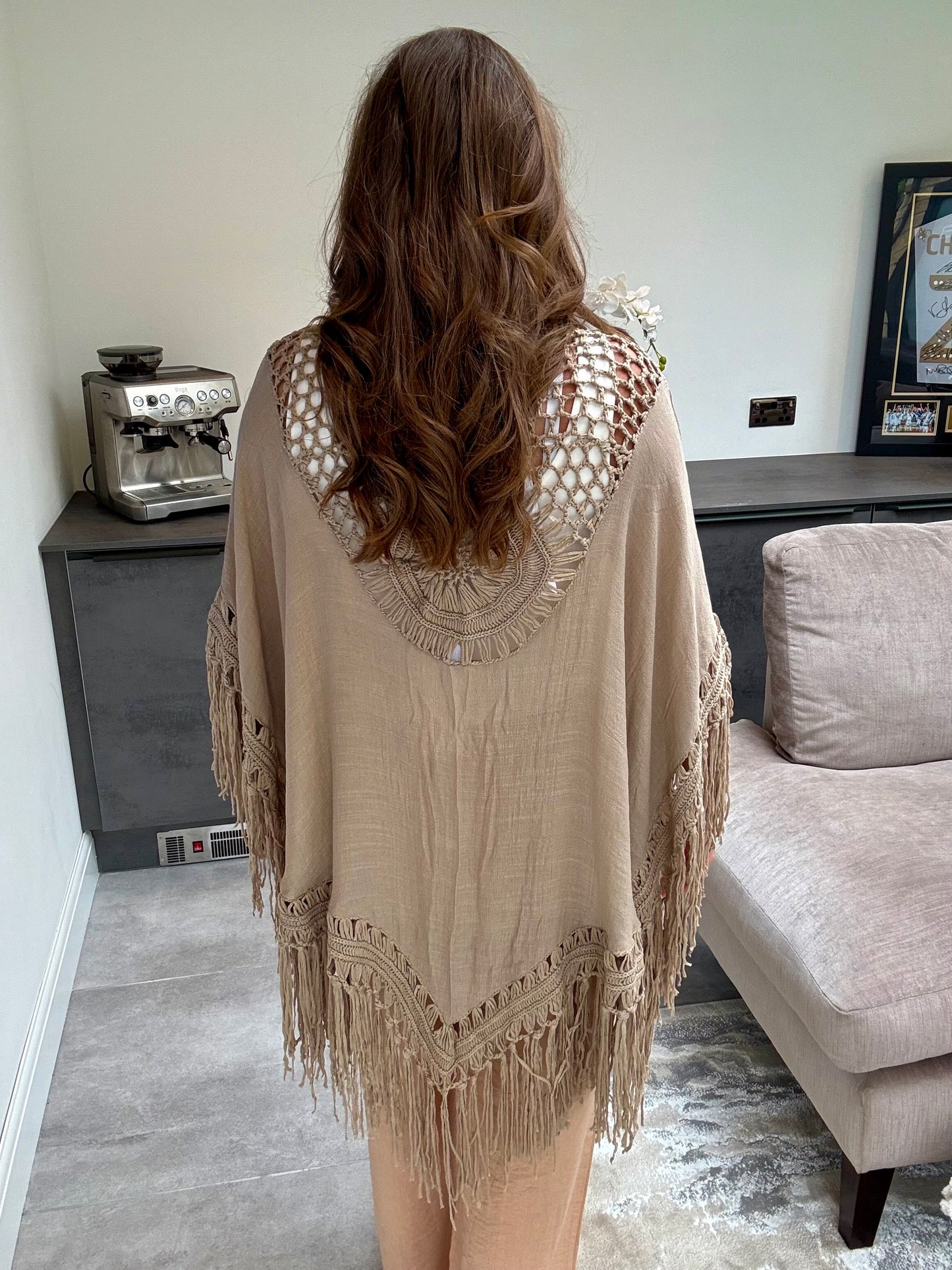 Capri Kimono In Taupe