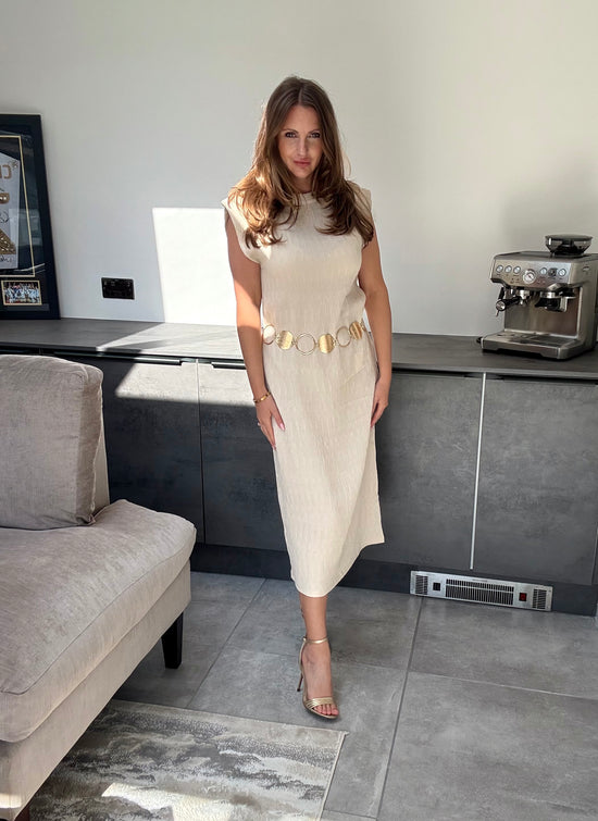 Maddie Dress In Stone