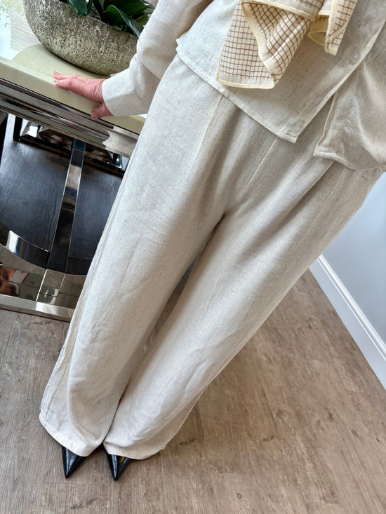 Amalfi Co Ord In Beige