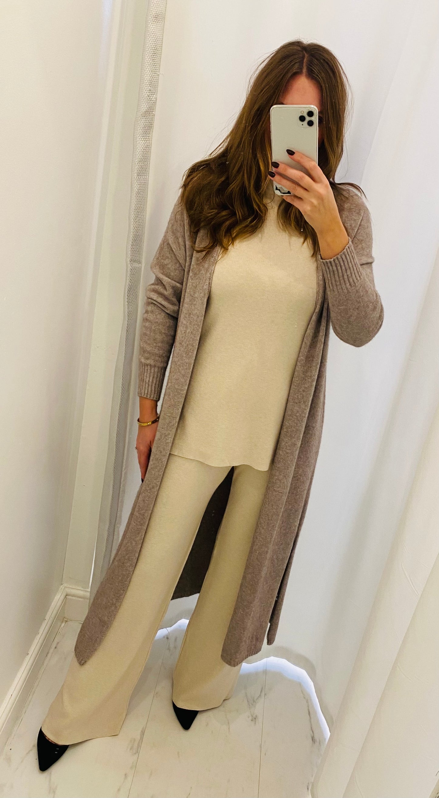 Celine Maxi Cardigan In Various Colours (From left to right colour order)