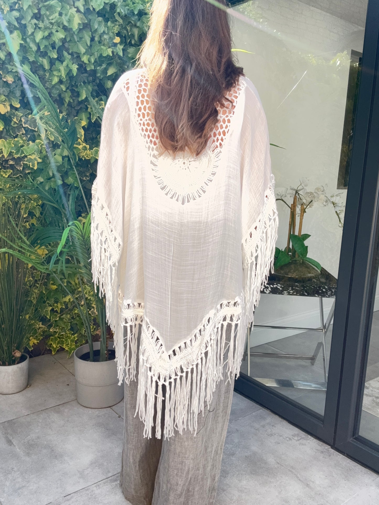 Capri Kimono In White