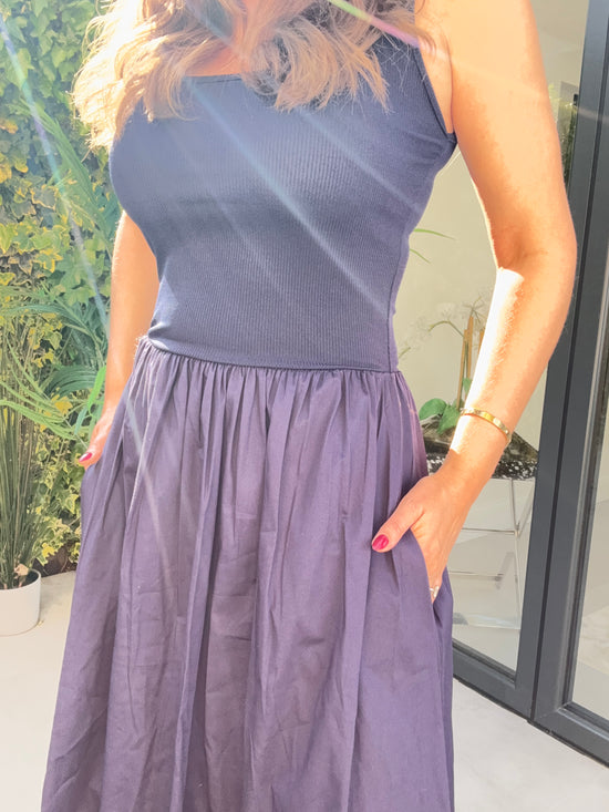 Daphne Dress In Navy