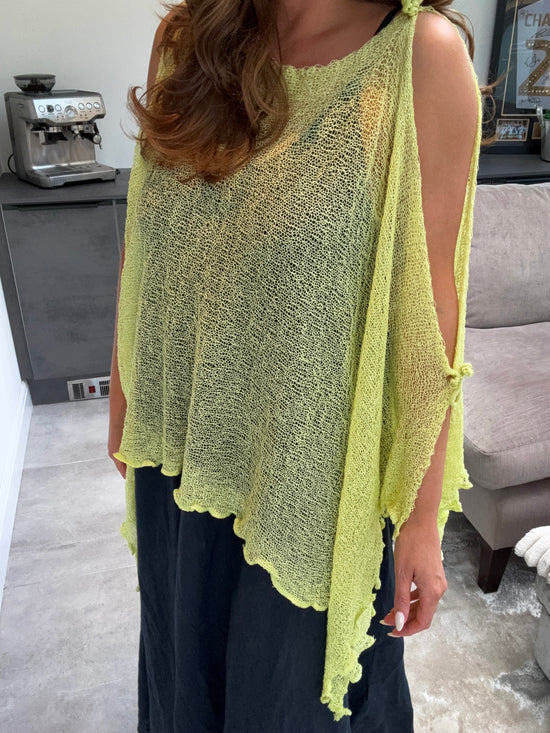 Multi-way Layering Top In Lime
