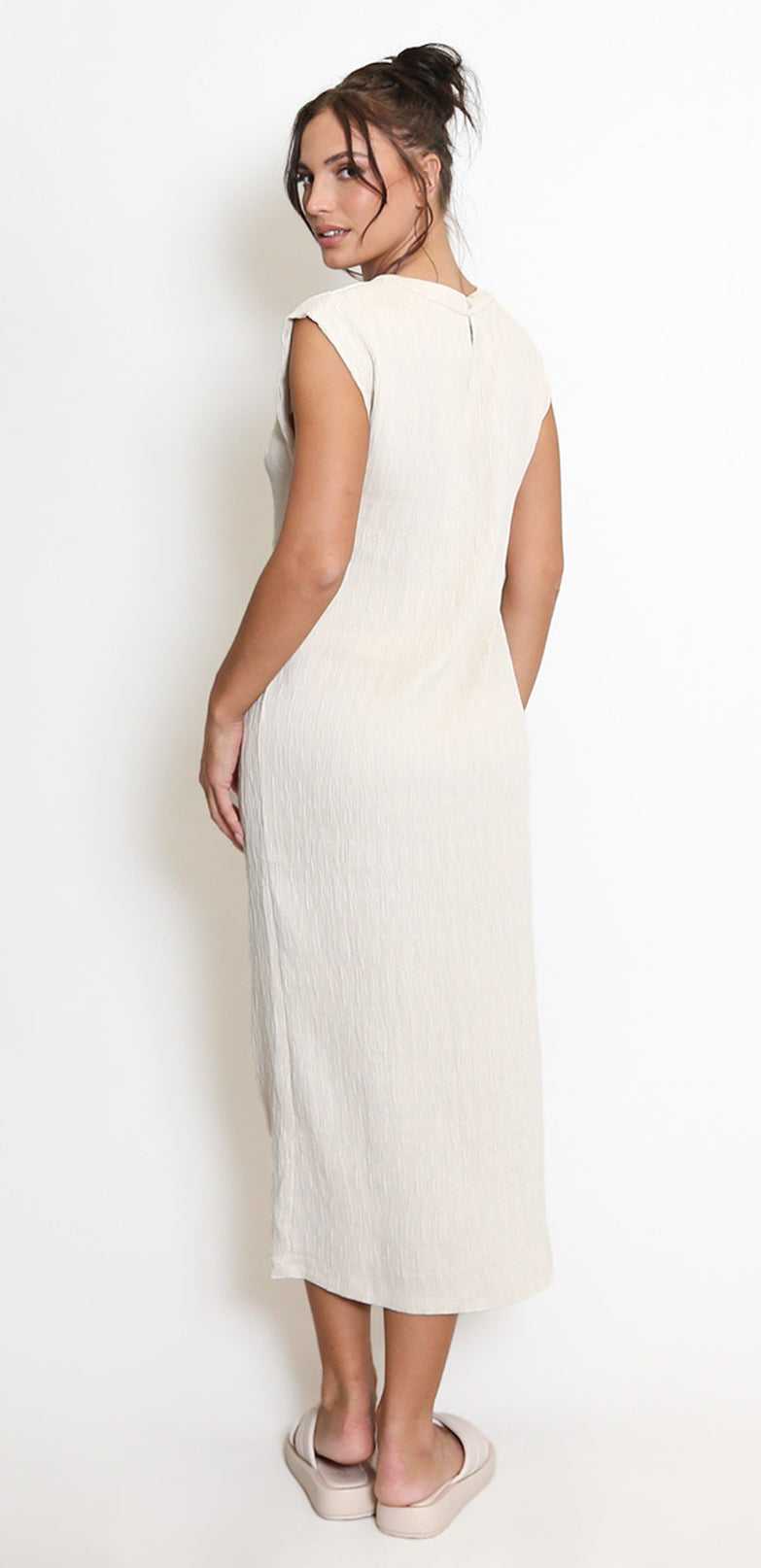 Maddie Dress In Stone