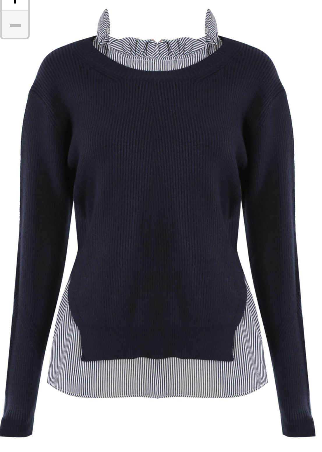 Load image into Gallery viewer, Westwood Shirt Jumper In Navy