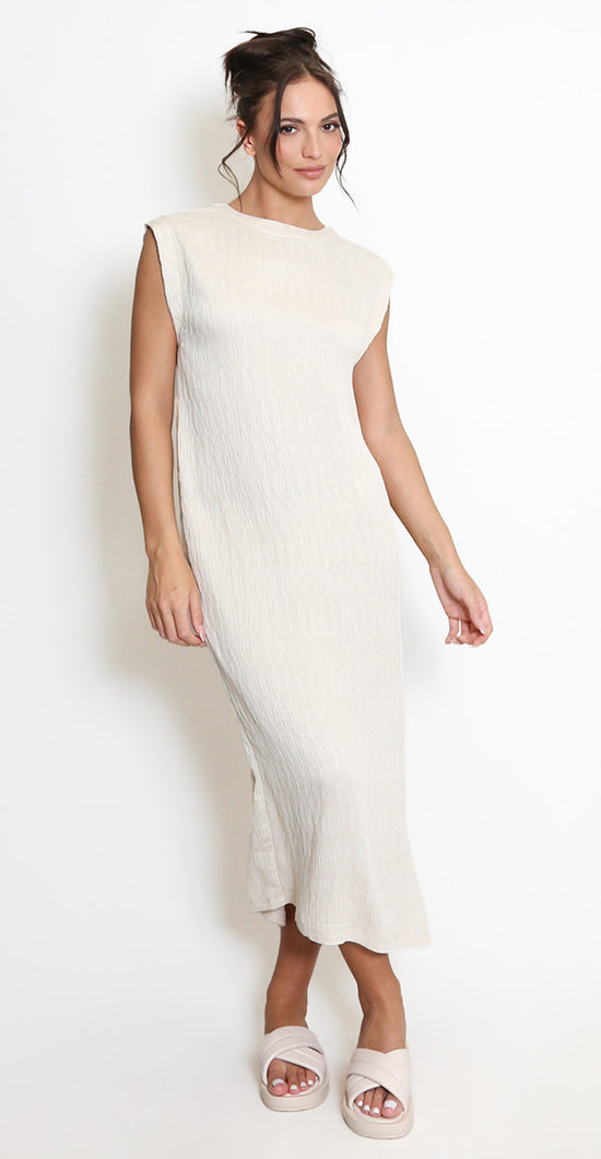 Maddie Dress In Stone