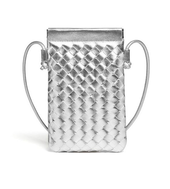 The Holiday Crossbody Bag In Silver