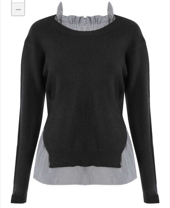 Load image into Gallery viewer, Westwood Shirt Jumper In Black