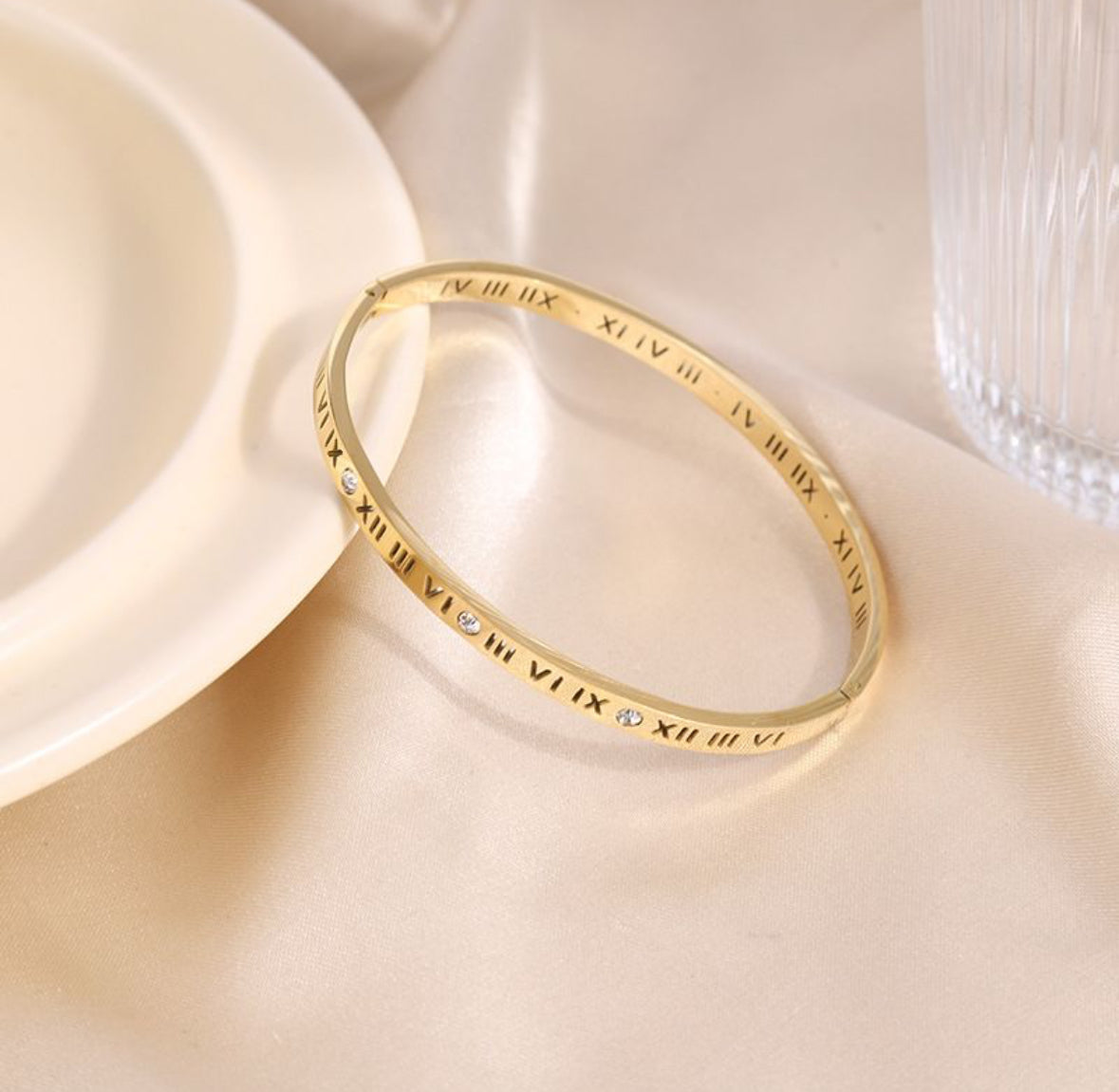 Roman Numeral Bangles